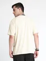 Free Your Mind Printed Oversized T-shirt for Men