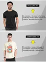 Free Your Mind Printed Oversized T-shirt for Men