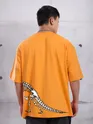 G.O.A.T Printed Oversized T-Shirt For Men