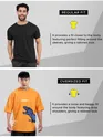G.O.A.T Printed Oversized T-Shirt For Men
