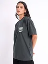 Good Times Printed Oversized T-shirt for Women