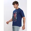 Illusional Thoughts Printed Oversized T-shirt for Men