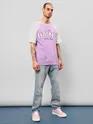 Lavender Raglan Oversized T-shirt for Men