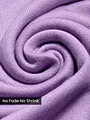 Lilac Plain Oversized T-shirt for Men