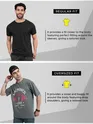Machines of Love Printed Oversized T-shirt for Men