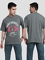 Machines of Love Printed Oversized T-shirt for Men