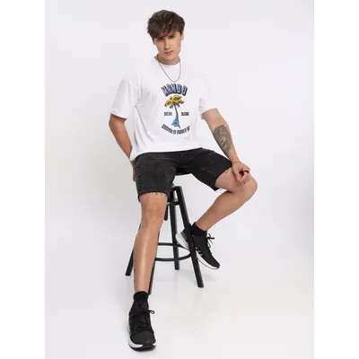 Mambo Printed Oversized T-shirt for Men