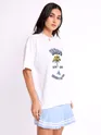 Mambo Printed Oversized T-shirt for Women