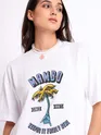 Mambo Printed Oversized T-shirt for Women