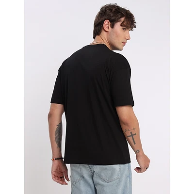Pegasus Printed Oversized T-shirt for Men