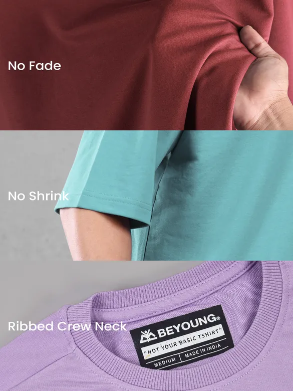 Pick Any 2: Plain Oversize T-Shirt Combo