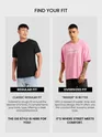Pink Emotionally Unavailable Oversized T-Shirt