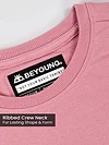 Pink Plain Oversized T-shirt for Men