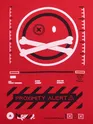Proximity Alert Printed Red Oversized T-shirt for Men