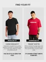 Red Moneyfesting Oversized T-Shirt