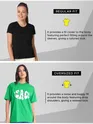 Teach Peace Printed Oversized T-shirt for Women