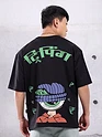 Tripping Printed Oversized T-Shirt For Men
