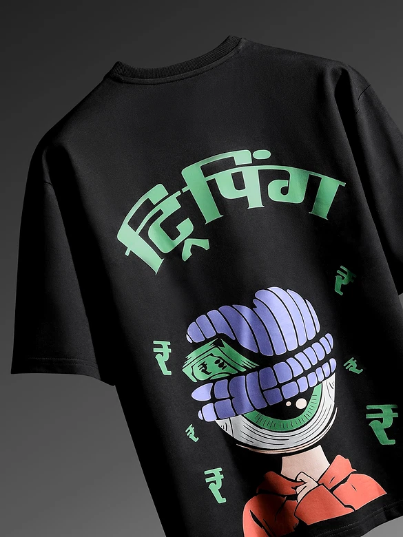 Graphic Oversized T-shirt for Men in india, 