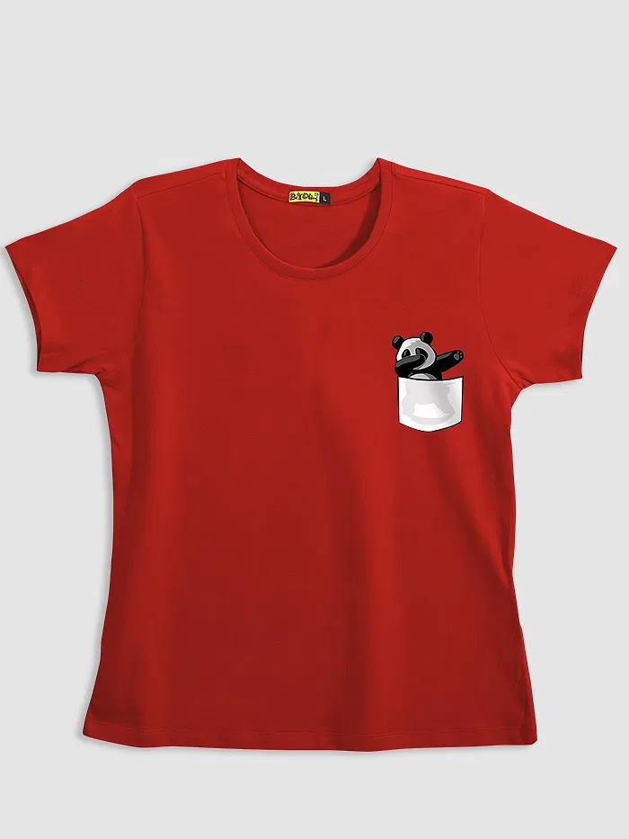 Dabbing Panda T-shirt for Girls