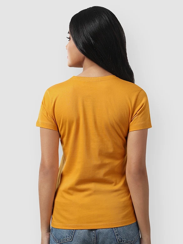 Gajanan Printed Half Sleeve T-Shirt For Girls