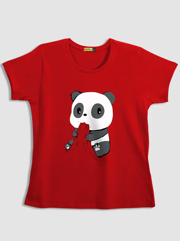 Hungry Panda T-shirt For Girls