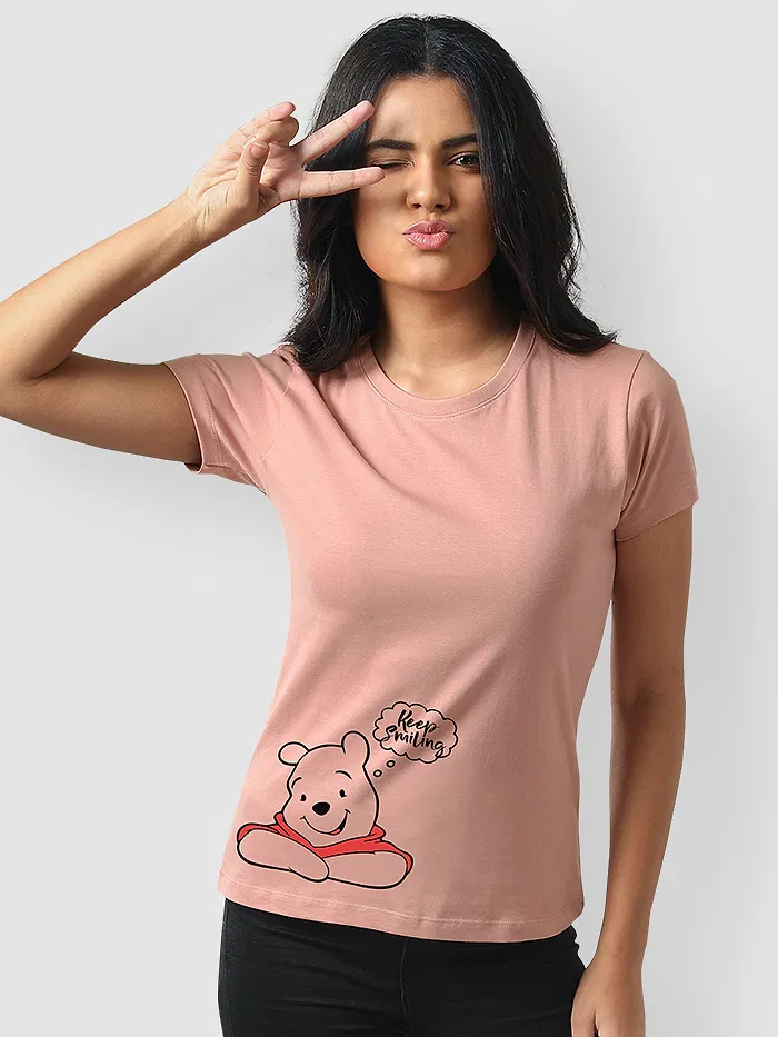 Keep Smiling T-shirts For Girls