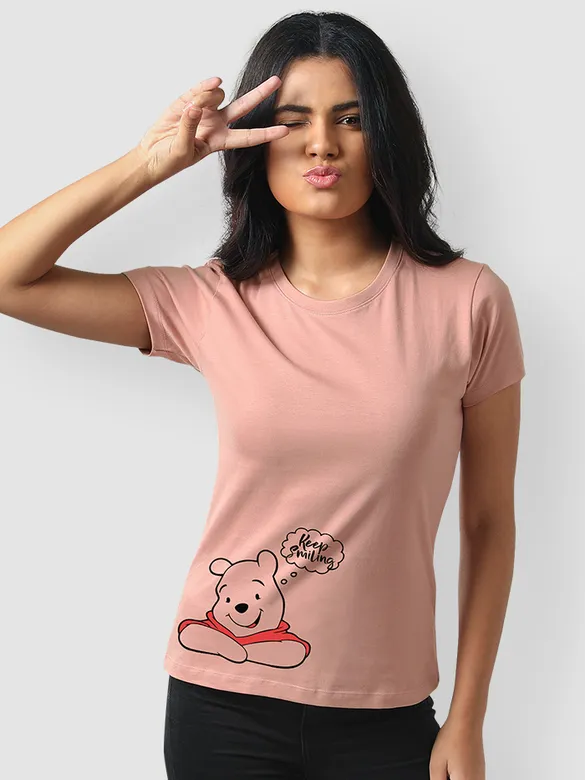 Keep Smiling T-shirts For Girls