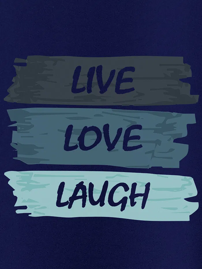 Live Love Laugh T-shirt For Girls