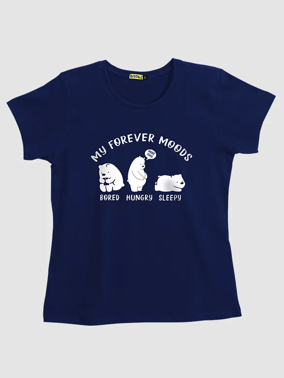 Moody Bear T-shirts for Girls