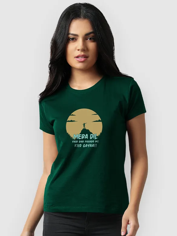 Mountains Lover T-shirts for Girls, 