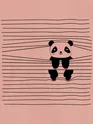 Peeping Panda T-shirt For Girls