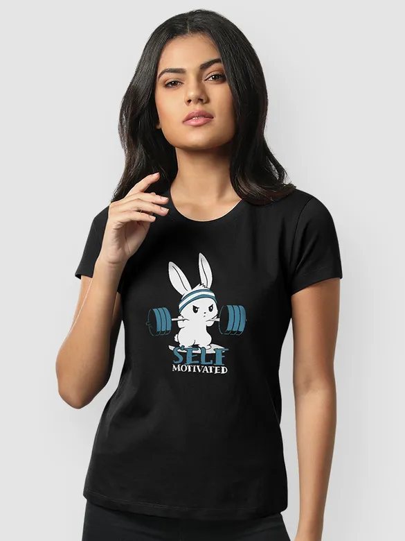 Self Motivated T-shirt for Girls