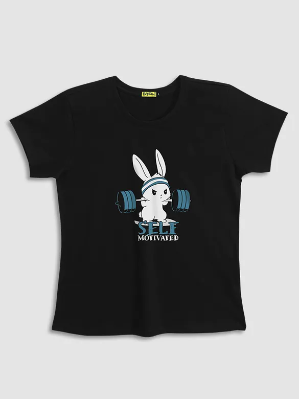 Self Motivated T-shirt for Girls