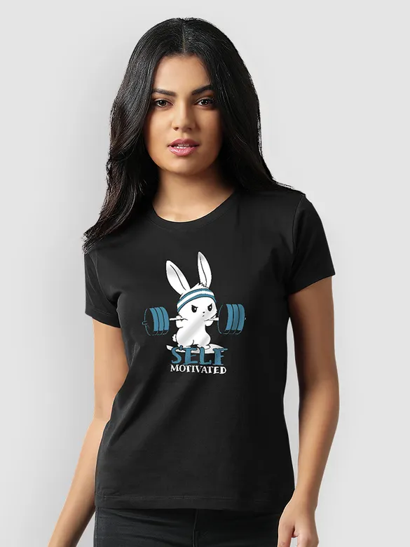Self Motivated T-shirt for Girls