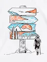 Travel Signboard T-shirts for Girls