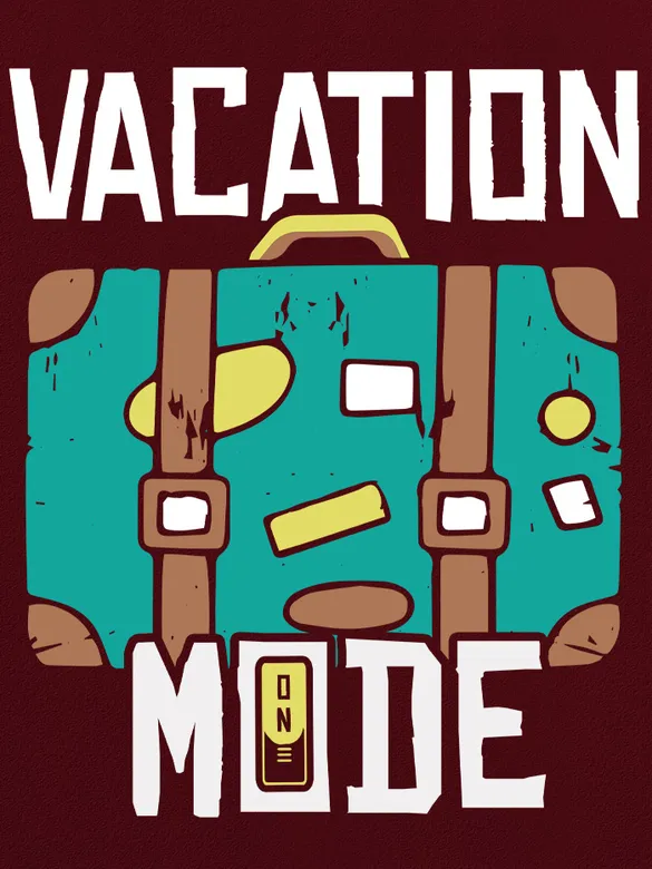 Vacation Mode T-shirts for Girls