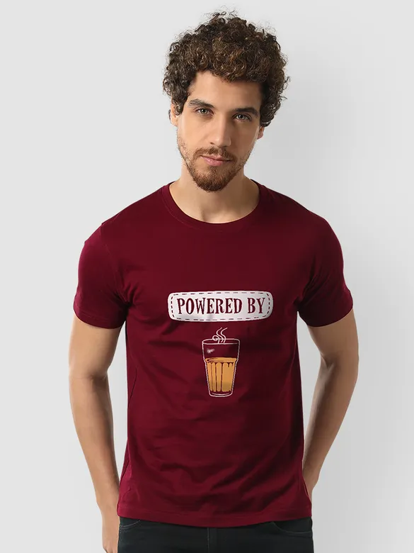 Powered by Chai T-shirts for Men