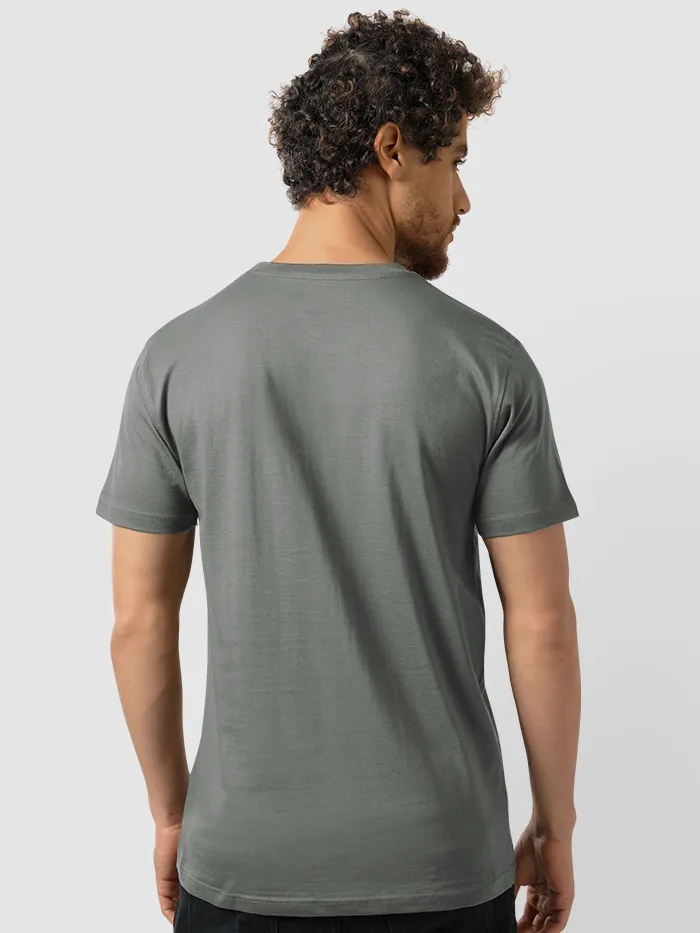 Aalas se Majboor Half Sleeve T-shirt for Men