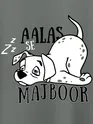 Aalas se Majboor Half Sleeve T-shirt for Men