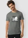 Aalas se Majboor Half Sleeve T-shirt for Men