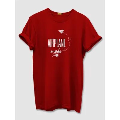 Airplane Mode On T-shirts for Men