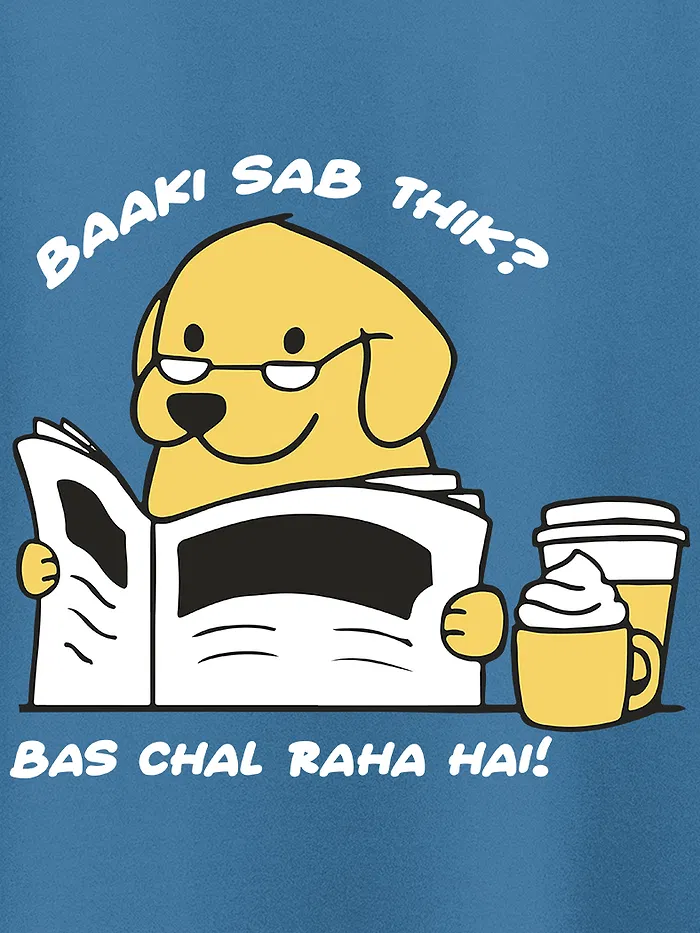 Baki Sab Theek Plus Size T shirts