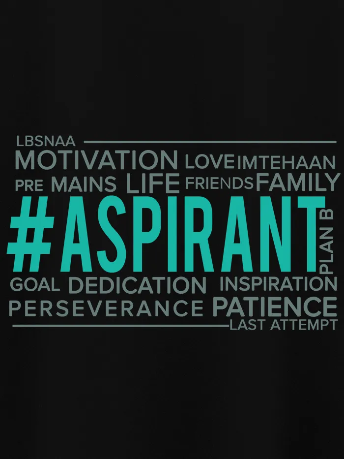 Be Aspirant Half Sleeve T-shirt for Men