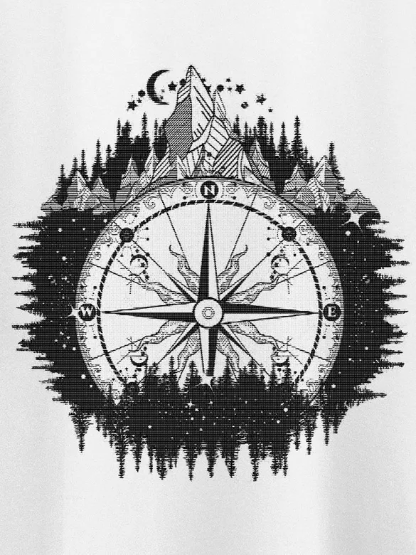 Compass T-shirt for Men