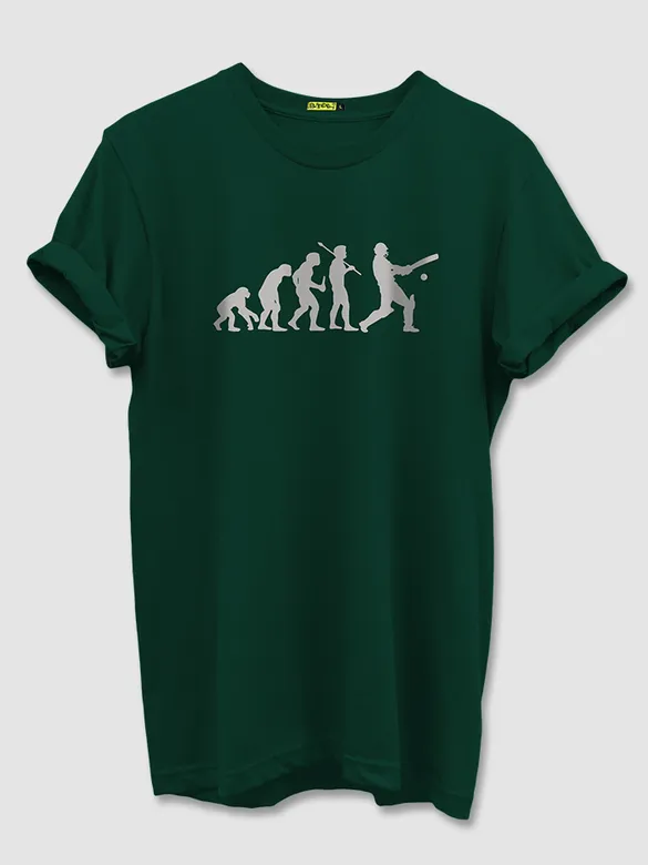 Cricket Evolution Half Sleeve T-shirt for Men