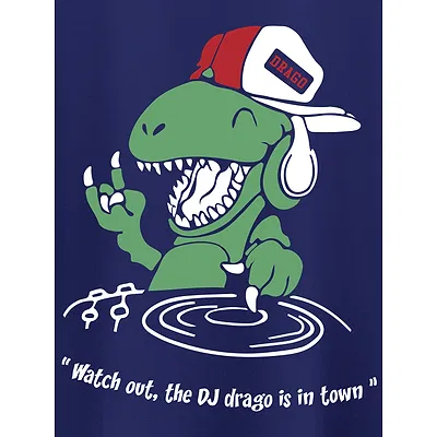 DJ Drago Half Sleeve T-shirt for Men