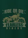Fearless Bullet Rider Printed T-shirt for Men