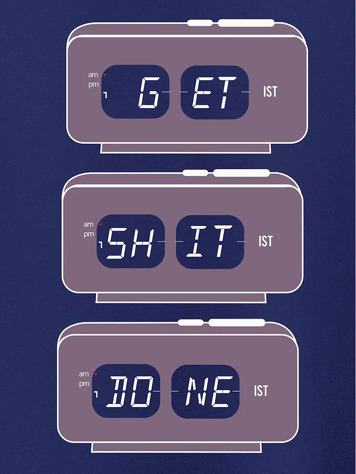 Get Stuff Done Half Sleeve T-shirt for Men