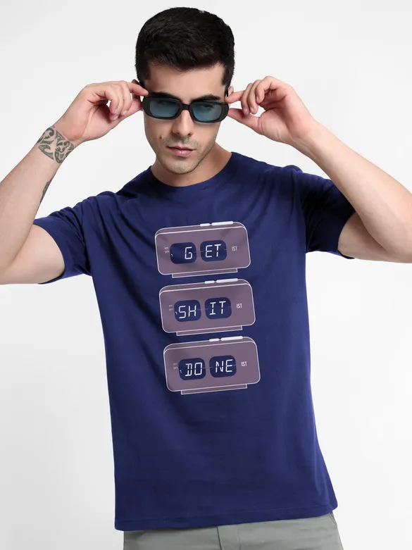 Get Stuff Done Half Sleeve T-shirt for Men