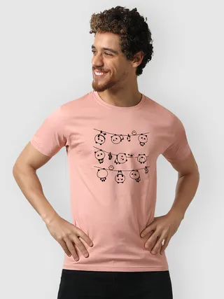 Printed T Shirt For Men, 